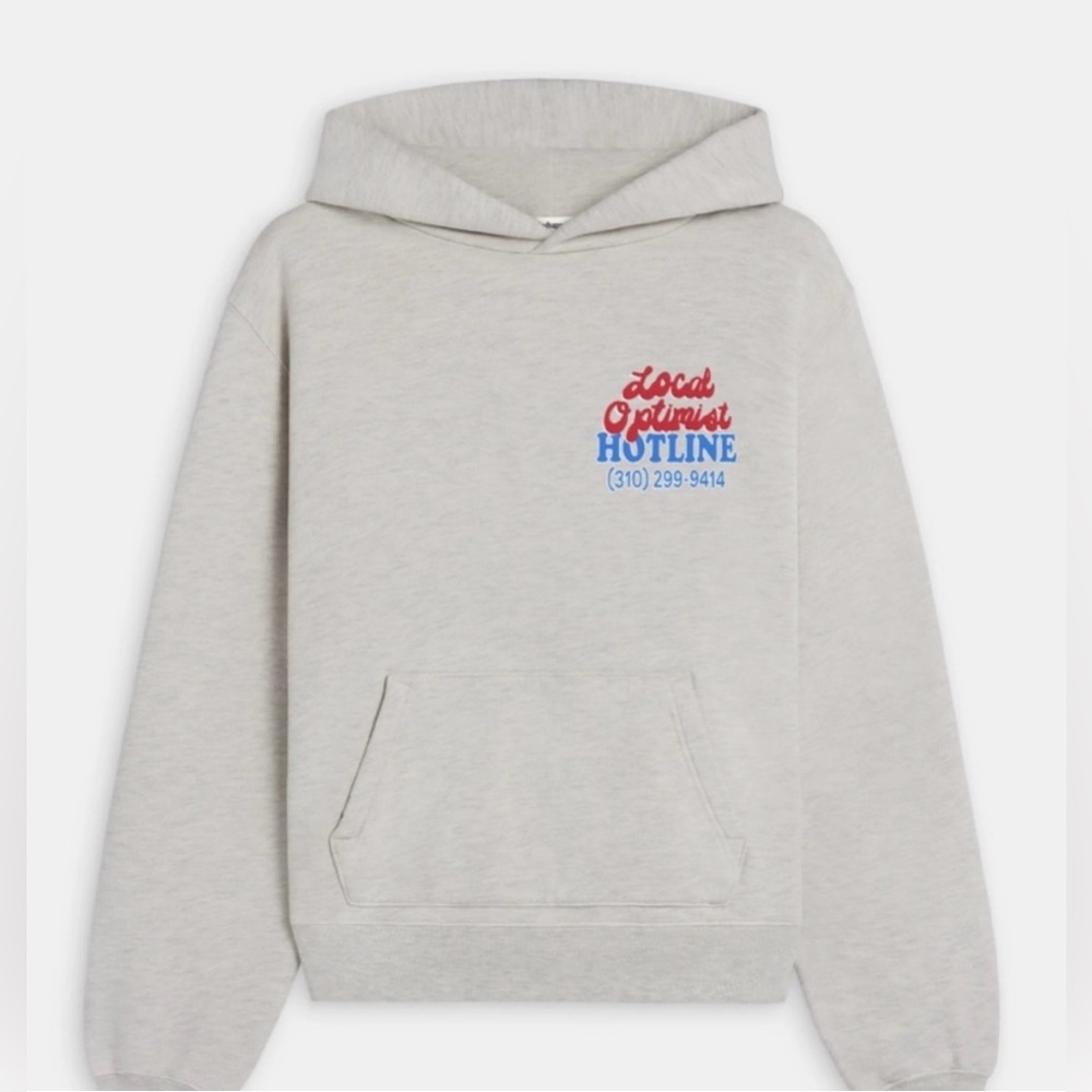 Madhappy Local Optimist Hotline Fleece Hoodie